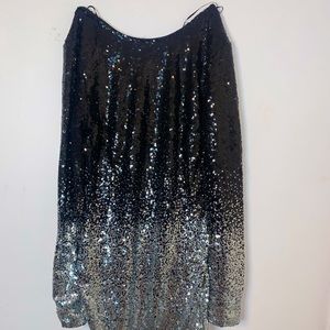 Sequin Silver/Black dress
